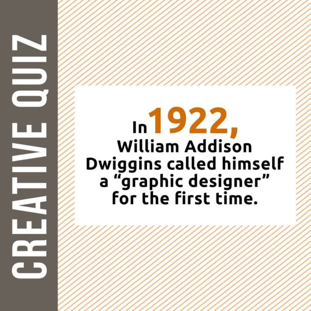 Here’s the answer to last week’s Creative Quiz. In a 1922 article, book designer William Addison Dwiggins first used the term “graphic design” to describe exactly what his role was in structuring and managing the visuals in book design.
-
-
 #advertising #marketing #digitalmarketing #advertisingagency #marketingagency #branding #socialmediamarketing #agencylife #creativeagency #socialmedia #creative #agency #design #digitalagency #copywriting #adagencylife #marketingstrategy #media #digitalmarketingagency #digitaladvertising
