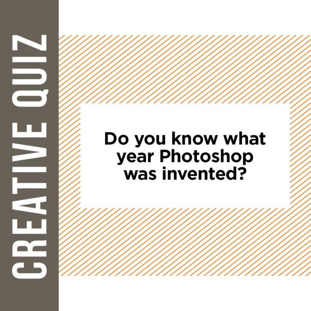 We have a new Creative Quiz this week! Photoshop is so prevalent in marketing and design that it’s become a verb. Do you know what year Photoshop was invented?
-
-
 #advertising #marketing #digitalmarketing #advertisingagency #marketingagency #branding #socialmediamarketing #agencylife #creativeagency #socialmedia #creative #agency #design #digitalagency #copywriting #adagencylife #marketingstrategy #media #digitalmarketingagency #digitaladvertising